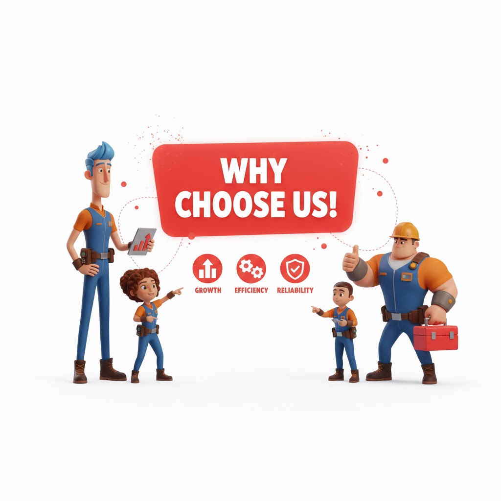 Illustration of a solid partnership and goal achievement